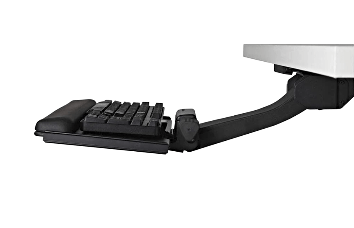 keyboard tray arm mount