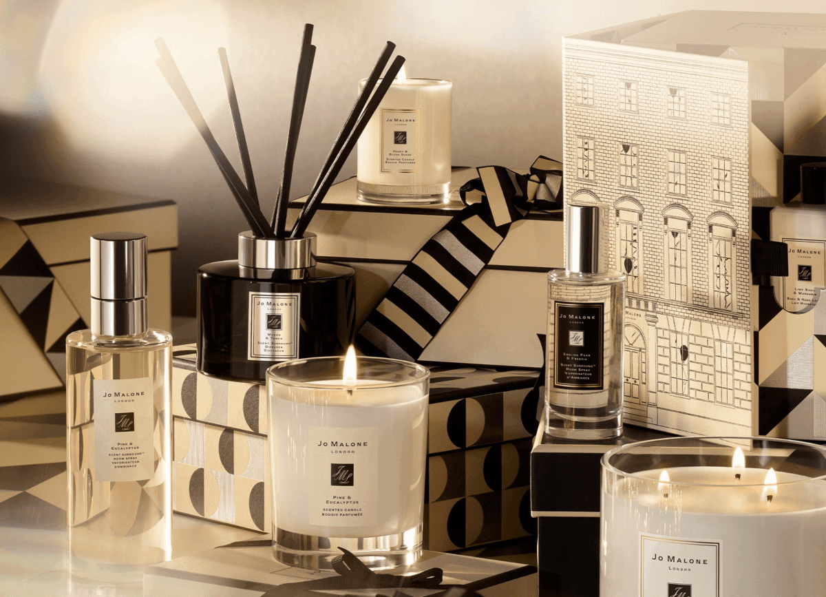 jo malone promotes their product around holiday seasons