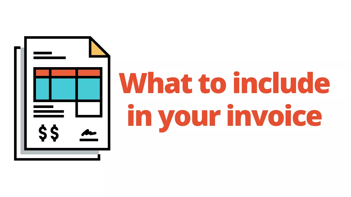 what to include in your invoice