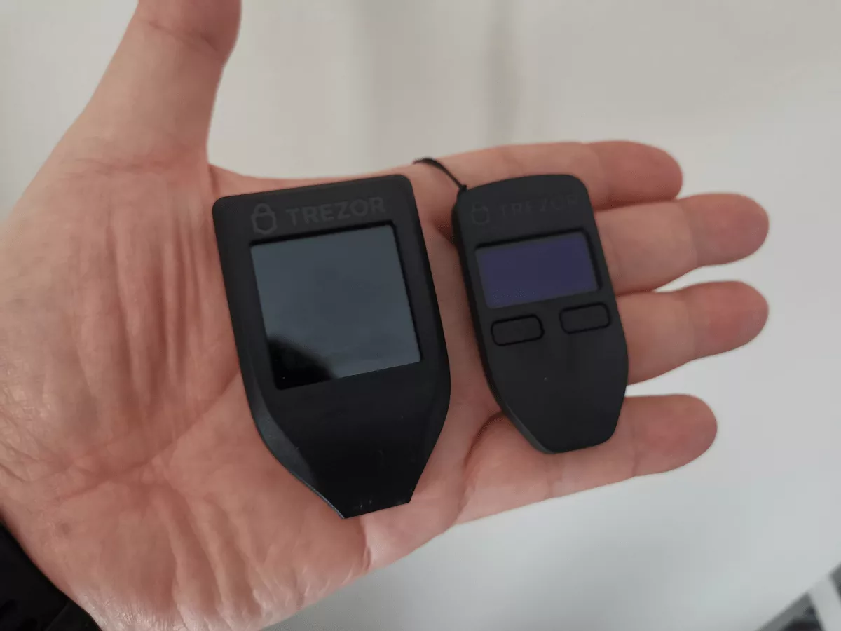 trezor is portable and easy to fit 