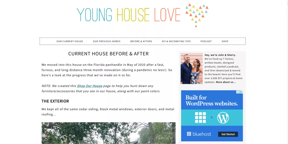 young house love homepage